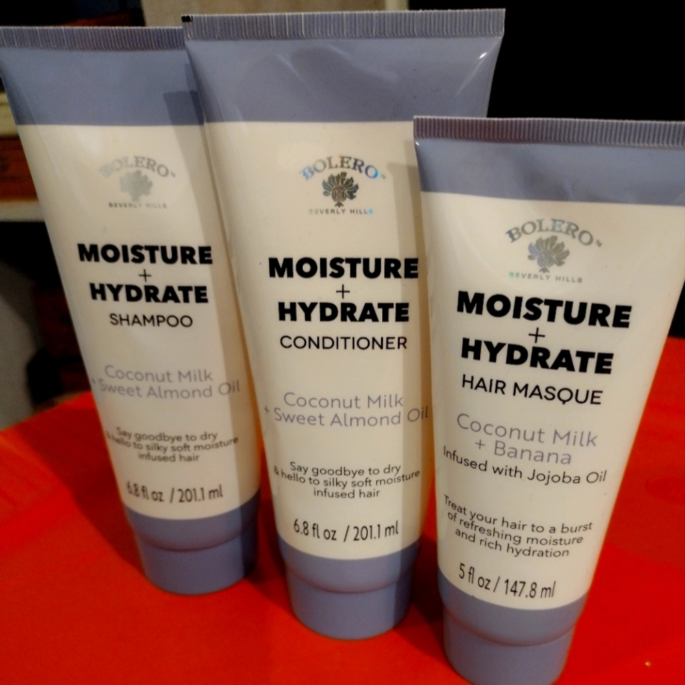 Moisture + Hydrate hair care bundle
